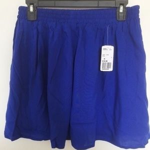 NWT blue skater skirt